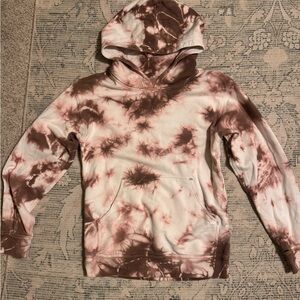 Lululemon All Yours Hoodie Size 6 Earth Dye Earth Dye Clay *small hole on sleeve
